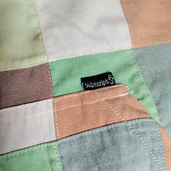 Subscript plaided jacket men's xl - Picture 6 of 12